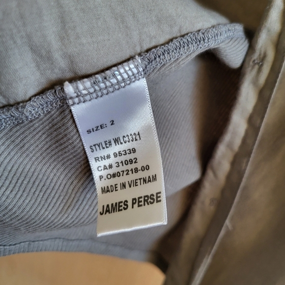 Sheer Silt color Slub Side Panel Shirt button up - Picture 15 of 15